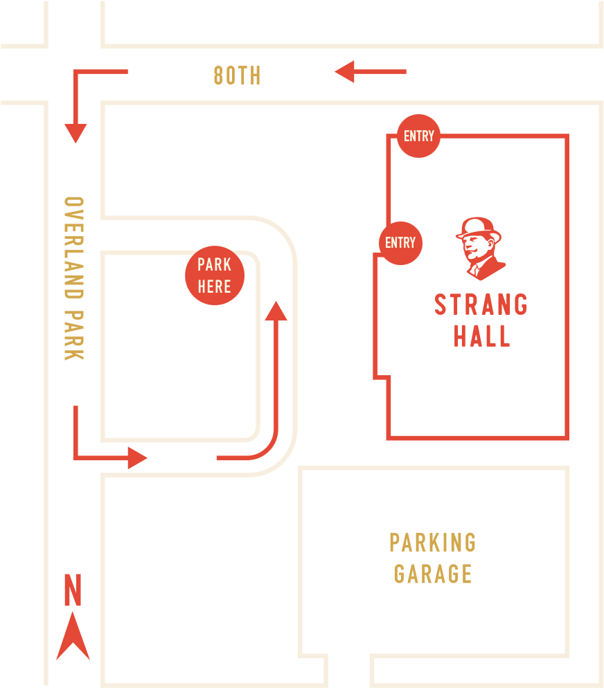 Curbside pickup at Strang Hall Curbside pickup at Strang Hall